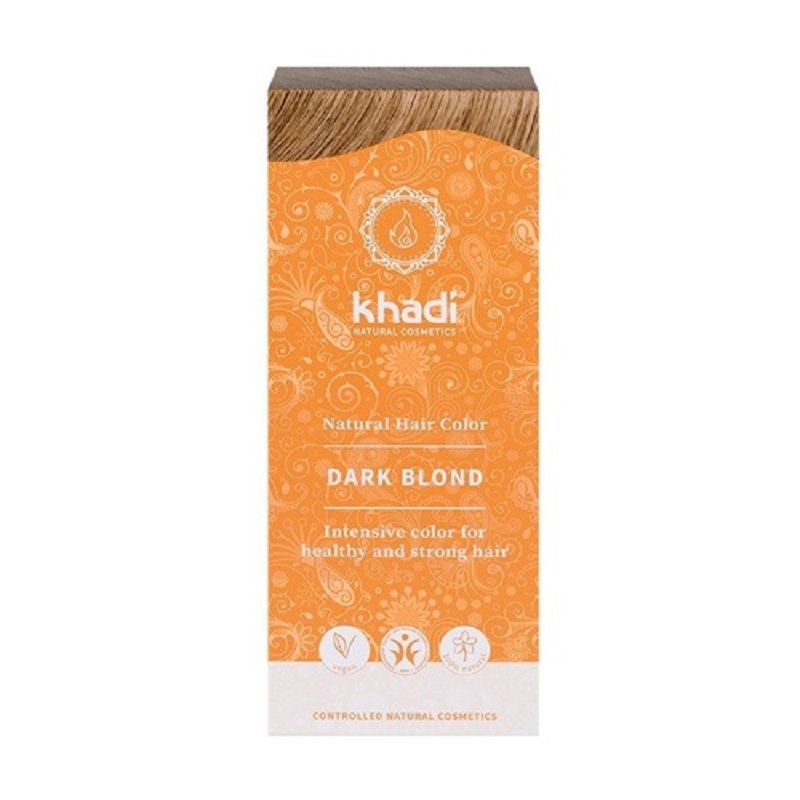 Henna rubio oscuro-ceniza 100% puro y natural khadi