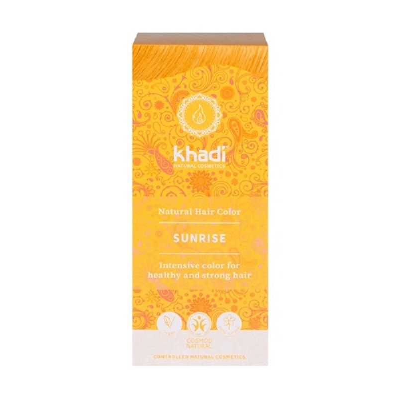 Henna rubio amanecer-miel 100% puro y natural khadi